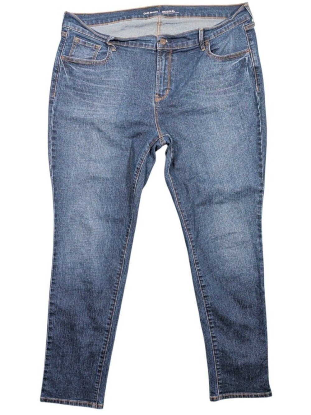 Old Navy Original High-Rise Womens Jeans Size 18 Dark Wash Stretch Denim Skinny